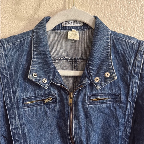 Vintage Blue Denim Jacket - Picture 3 of 9